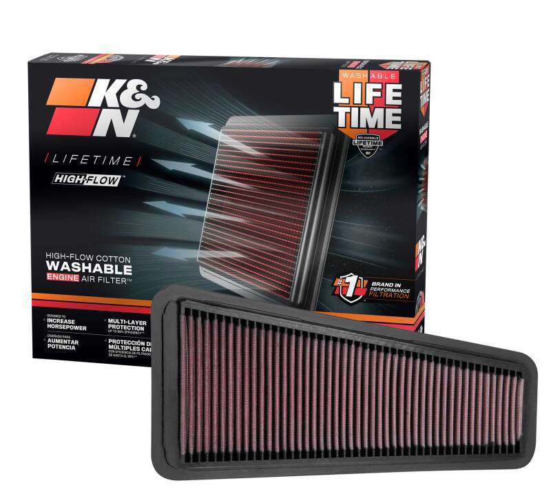 Toyota 4Runner Performance Air Intake - K&N Engineering - Drop In Air Filter - `02-`09